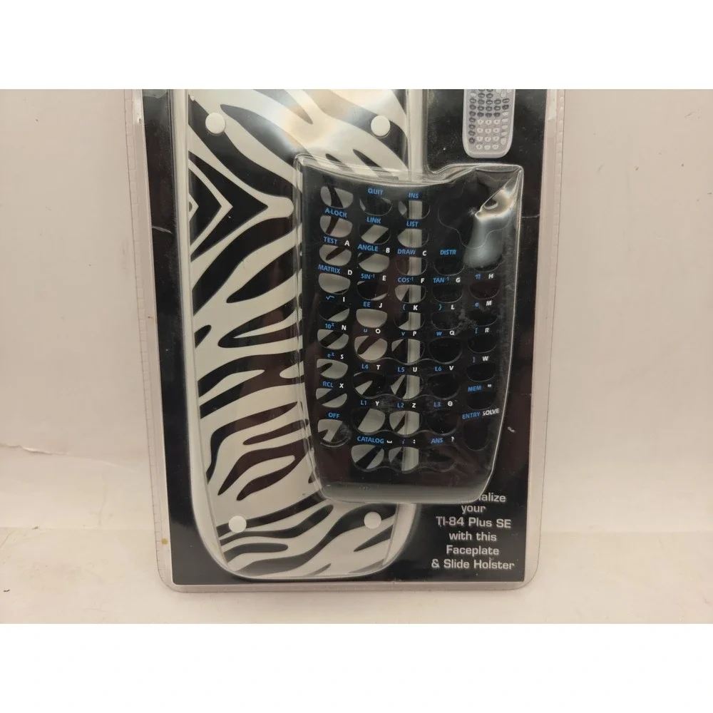 Ti- 84 plus SE Protective Cover Calculator Faceplate & Holster Case SmoothTalk